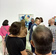 Exposición colectiva 'Y en el fondo del espejo (Homenaje a Juan Cebrián)'